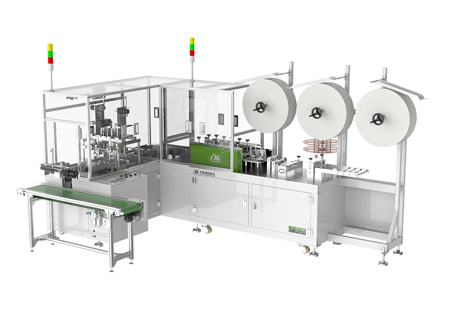 一拖一全自動平面口罩機 一拖一全自動平面口罩機