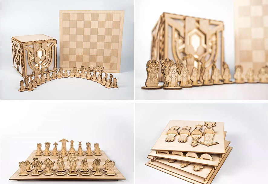 激光切割模型 激光切割模型