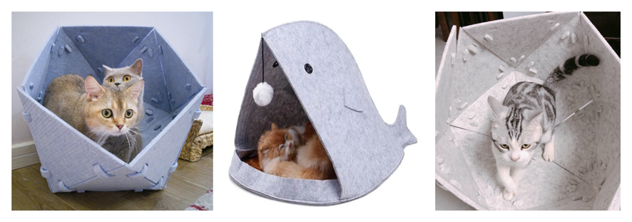 愛寵大作戰，通用激光切割機激光工藝為您解鎖N＋1種貓窩設計