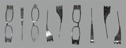 不銹鋼眼鏡激光打標(biāo)