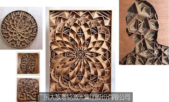 福建激光機創造立體雕刻品