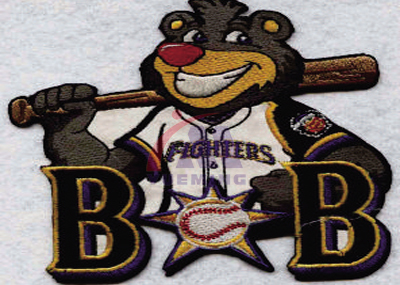 毛絨商標(biāo)激光切割